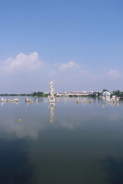 淮阳龙湖上空，古老天气的风云密码