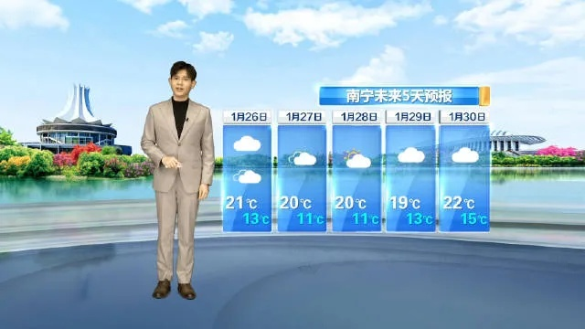 南宁未来30天天气预报，湿热交织，注意防暑防雨